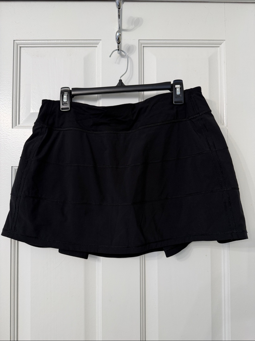lululemon athletica Black Athletic Skort with Built-In Shorts